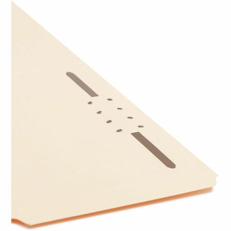 Smead 1/3 Tab Cut Legal Recycled Fastener Folder - 8 1/2’’ x 14’’ - 3/4’’ Expansion - 1 2K Fastener(s) - 2’’