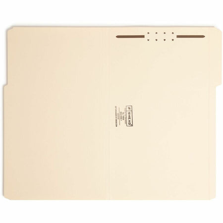 Smead 1/3 Tab Cut Legal Recycled Fastener Folder - 8 1/2’’ x 14’’ - 3/4’’ Expansion - 1 2K Fastener(s) - 2’’