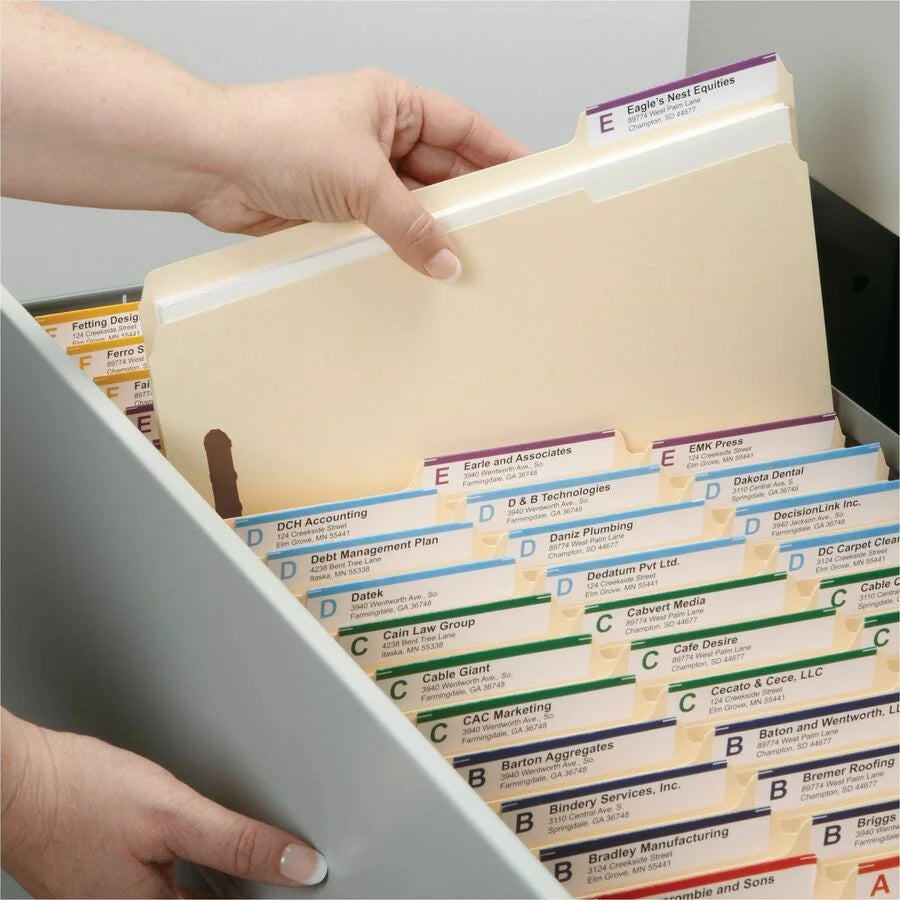 Smead Legal Fastener Folder - 8.5’’ x 14’’ 3/4’’ Expansion - 50/Box - Folders