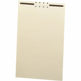 Smead File Backs with Fastener - For Legal 8 1/2’’ x 14’’ Sheet - Rectangular - Manila - 100 / Box - Filing Accessories
