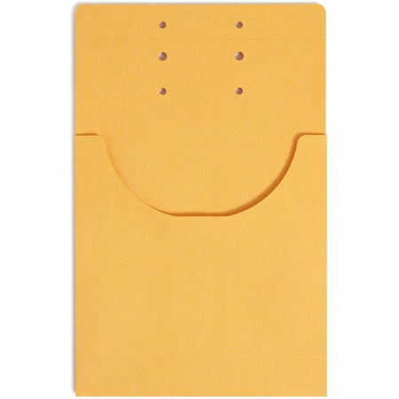 Smead Legal Letter File Jacket - 8 1/2’’ x 14’’ - 3/4’’ Expansion - 1 Pocket(s) - 7.5 pt. - Kraft - Pre-punched - 100
