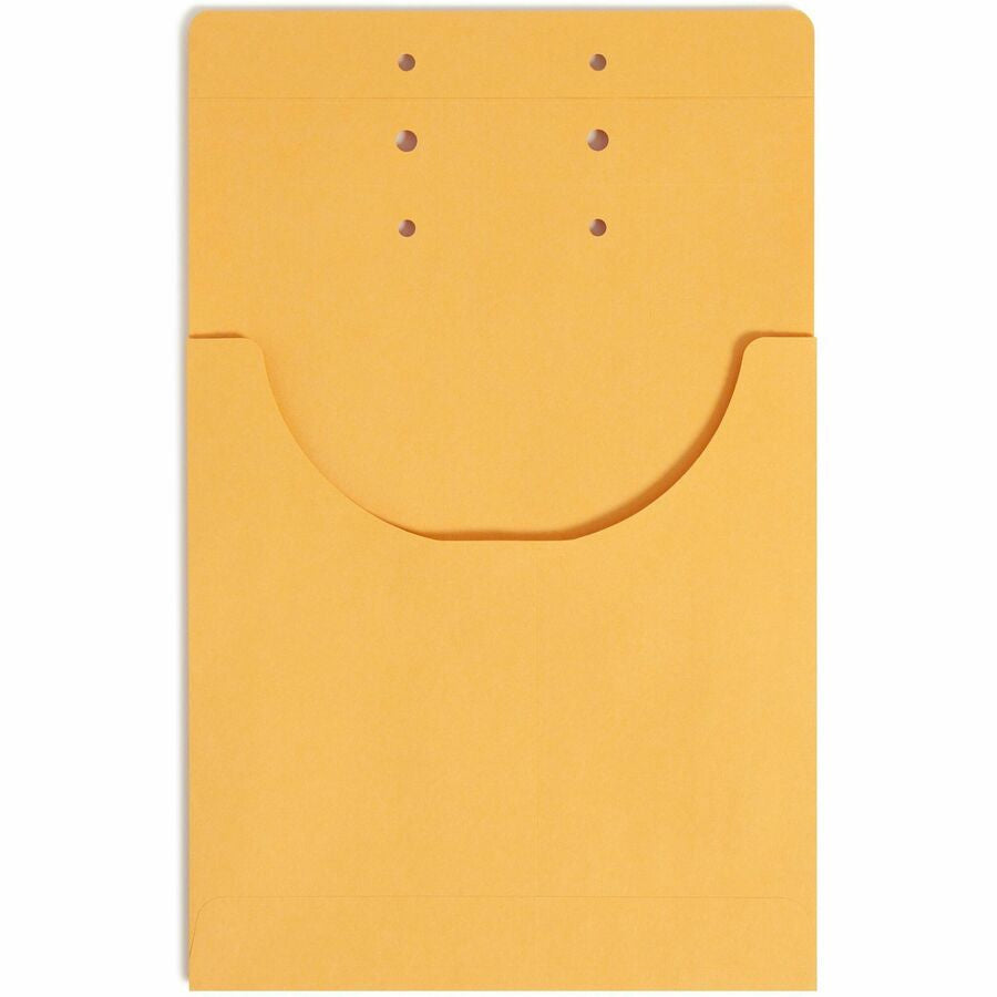 Smead Legal Letter File Jacket - 8 1/2’’ x 14’’ - 3/4’’ Expansion - 1 Pocket(s) - 7.5 pt. - Kraft - Pre-punched - 100