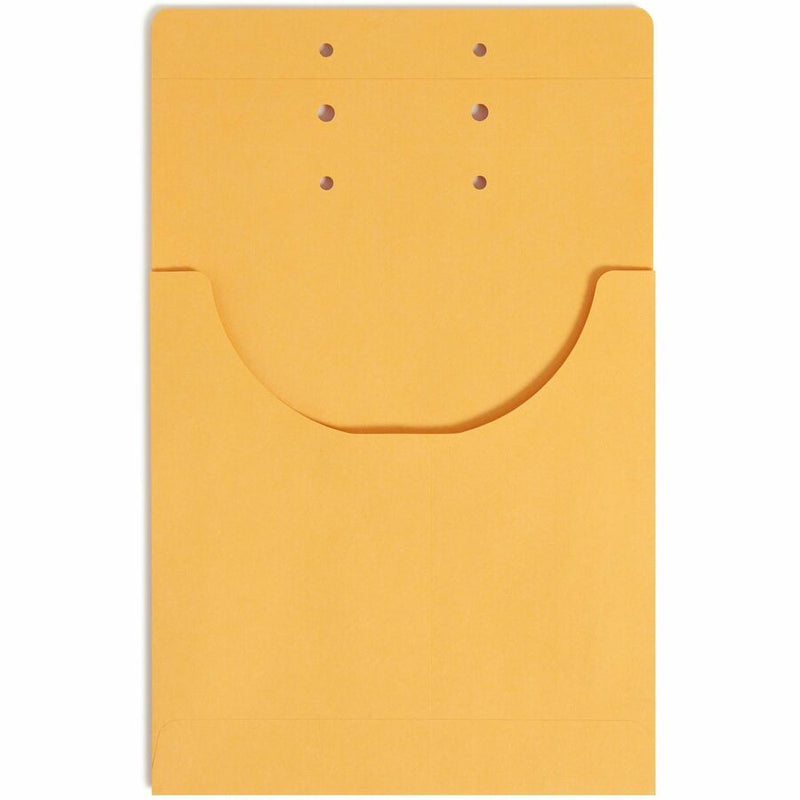 Smead Legal Letter File Jacket - 8 1/2’’ x 14’’ - 3/4’’ Expansion - 1 Pocket(s) - 7.5 pt. - Kraft - Pre-punched - 100