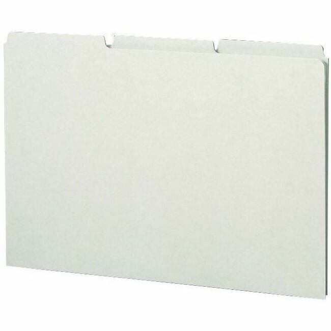 Smead Filing Guides with Blank Tab - Assorted Tab(s) - Legal - Pressboard - 100% Recycled - 50 / Box