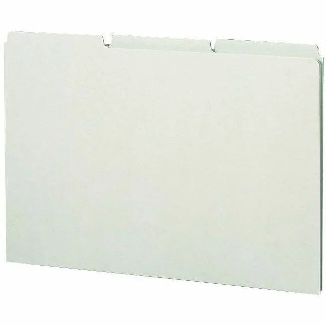 Smead Legal Filing Guides: Blank Assorted Tabs Pressboard 100% Recycled - Guides