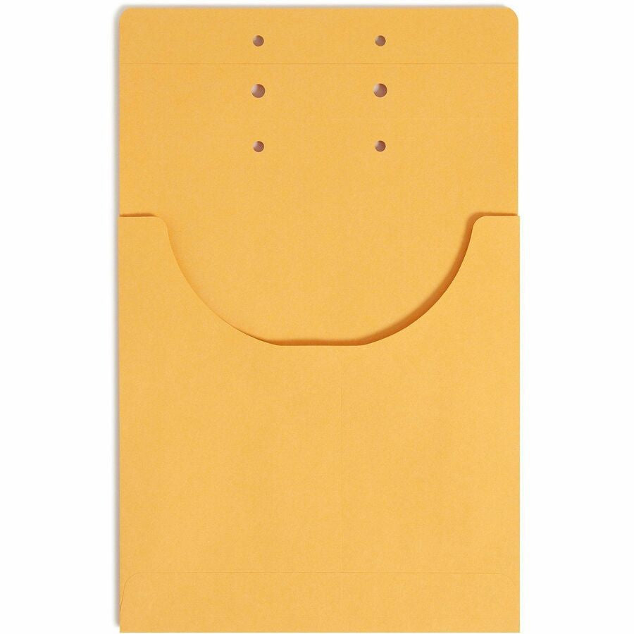 Smead Legal Letter File Jacket - 8 1/2’’ x 14’’ - 3/4’’ Expansion - 1 Pocket(s) - 7.5 pt. - Kraft - Pre-punched - 100