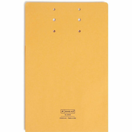 Smead Legal Letter File Jacket - 8 1/2’’ x 14’’ - 3/4’’ Expansion - 1 Pocket(s) - 7.5 pt. - Kraft - Pre-punched - 100