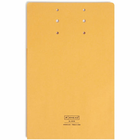 Smead Legal Letter File Jacket - 8 1/2’’ x 14’’ - 3/4’’ Expansion - 1 Pocket(s) - 7.5 pt. - Kraft - Pre-punched - 100