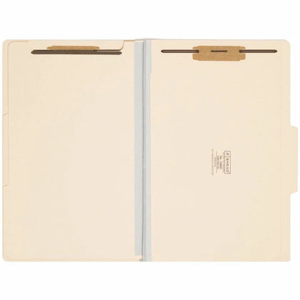 Smead Legal Recycled Classification Folder - 2’’ Expansion 2 Dividers - 10/Box - Folders