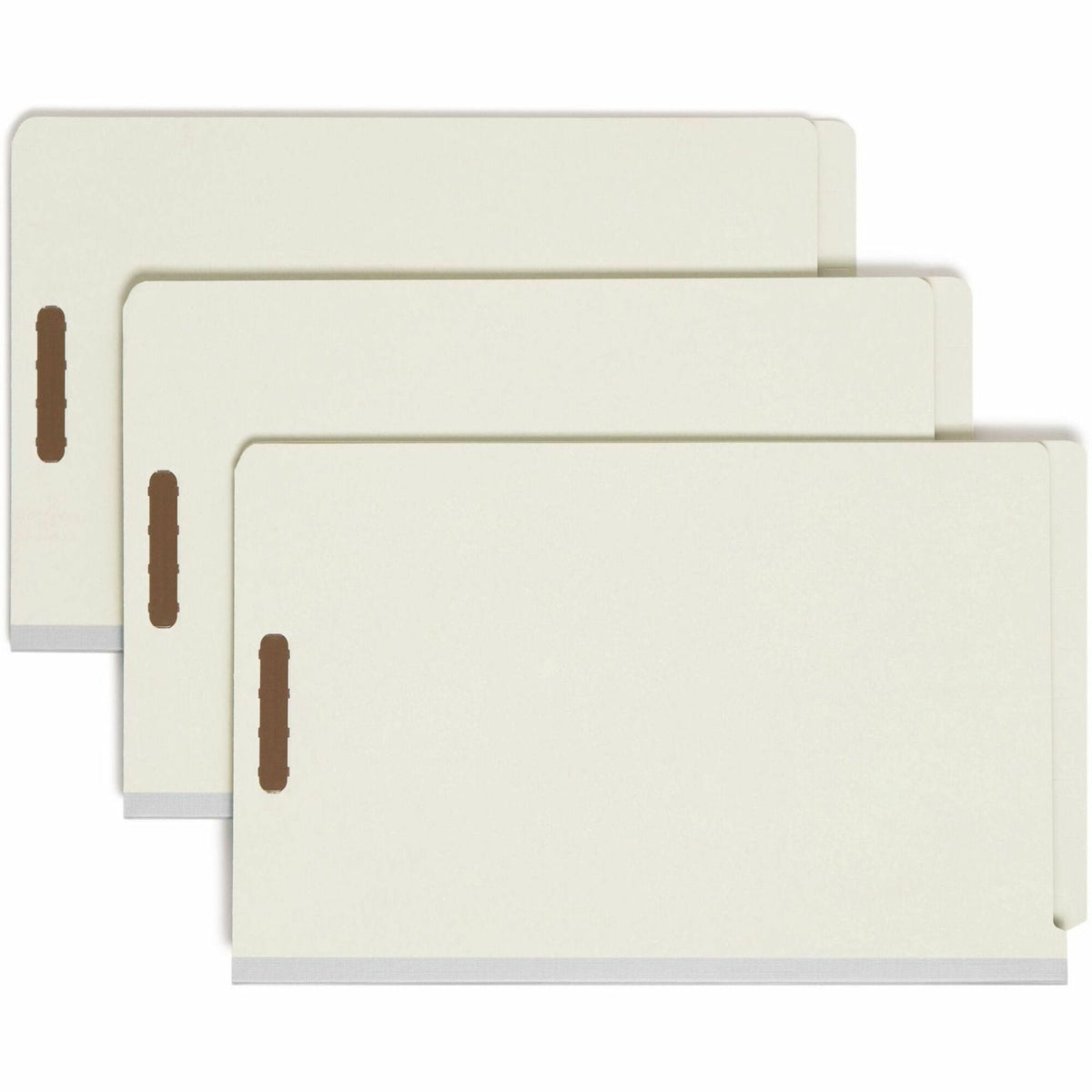 Smead Legal Recycled Classification Folder - 8 1/2’’ x 14’’ - 2’’ Expansion - 6 2K Fastener(s) - End Tab Location - 2