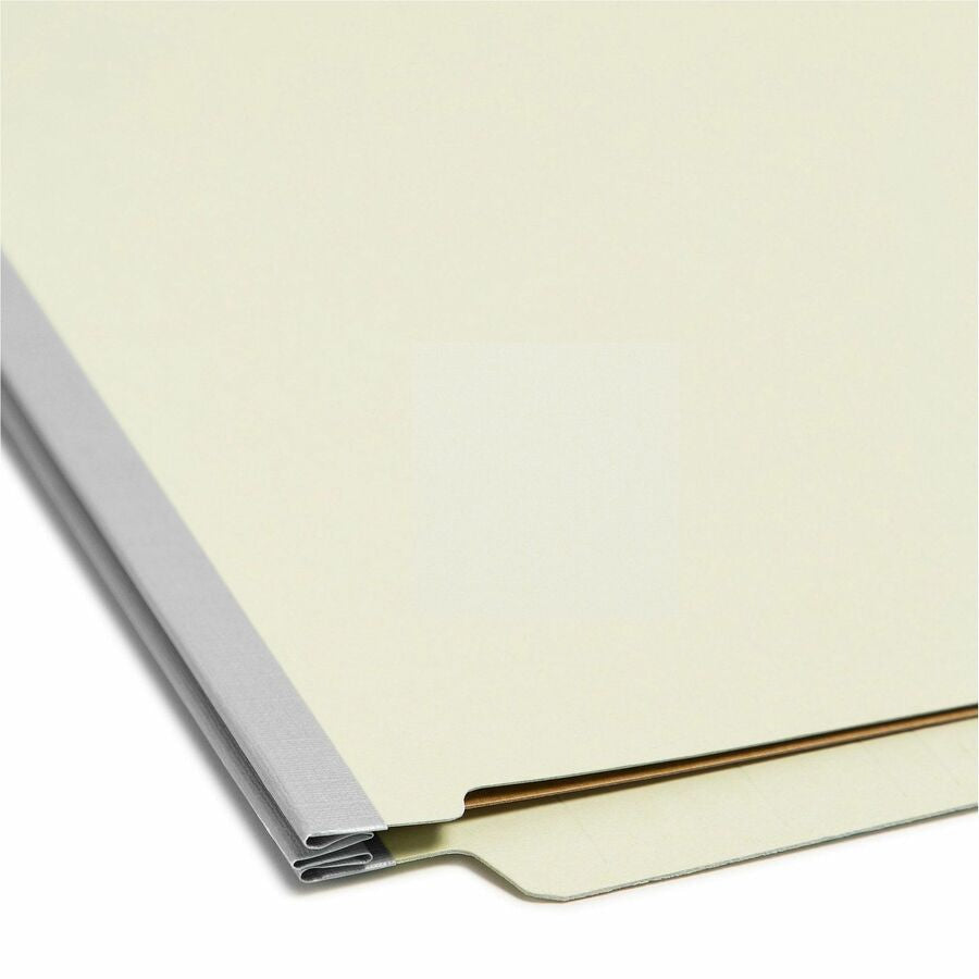 Smead Legal Recycled Classification Folder - 8 1/2’’ x 14’’ - 2’’ Expansion - 6 2K Fastener(s) - End Tab Location - 2