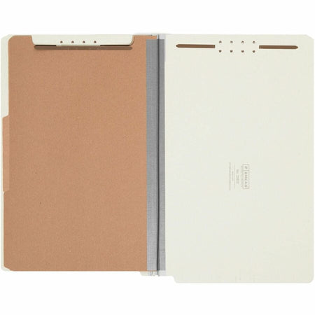 Smead Legal Recycled Classification Folder - 8 1/2’’ x 14’’ - 2’’ Expansion - 6 2K Fastener(s) - End Tab Location - 2