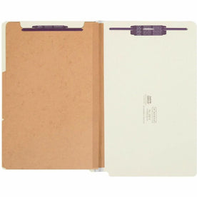 Smead Straight Tab Cut Legal Recycled Classification Folder - 8 1/2’’ x 14’’ - 2’’ Expansion - 2 2S Fastener(s)