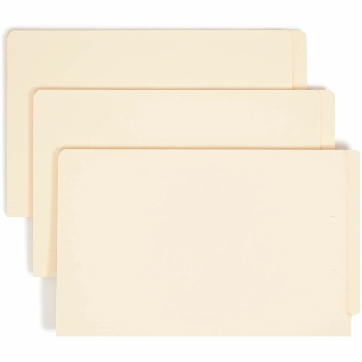 Smead Legal Recycled End Tab File Folder - 8 1/2’’ x 14’’ - 3/4’’ Expansion - Folders