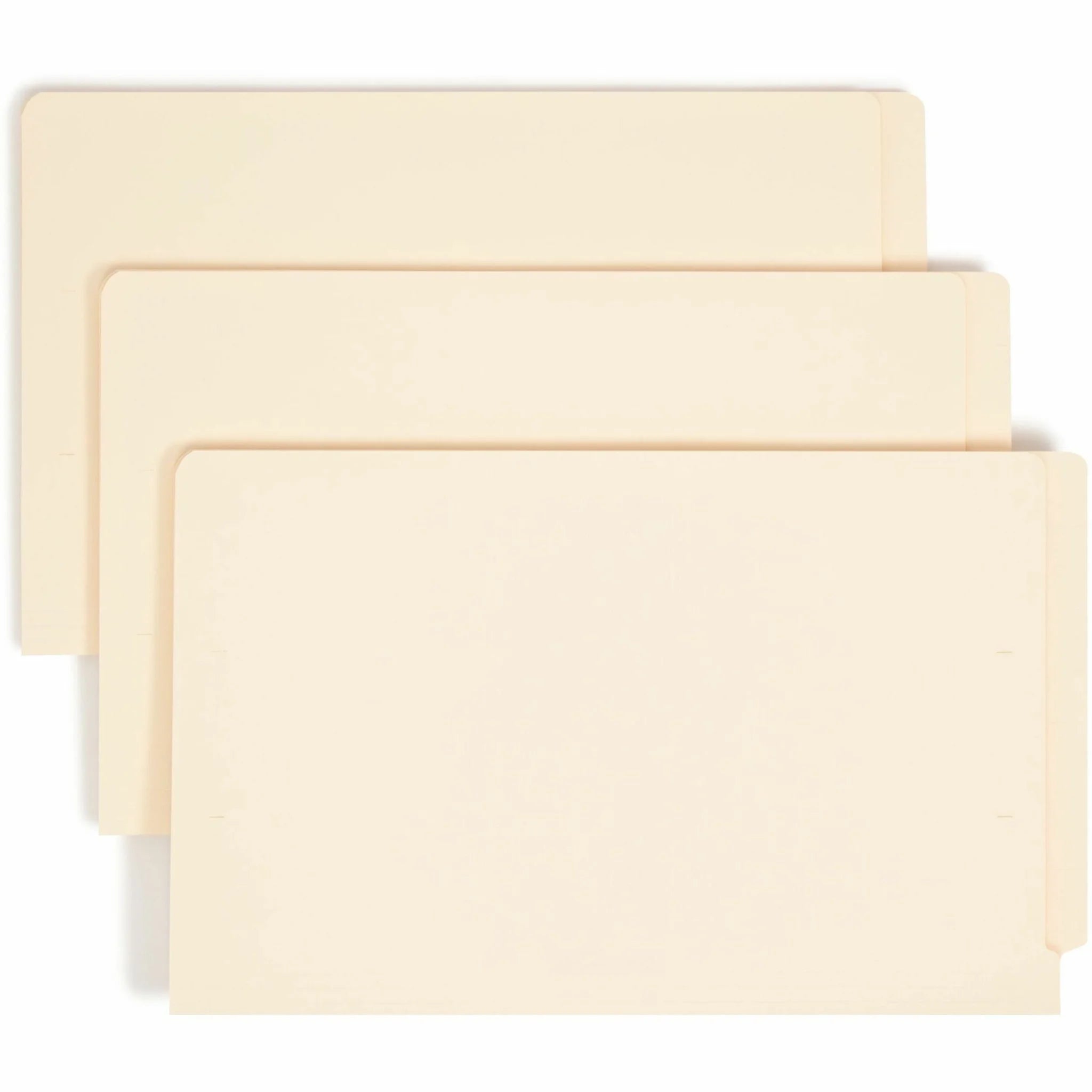 Smead Legal Recycled End Tab File Folder - 8 1/2’’ x 14’’ - 3/4’’ Expansion - Folders