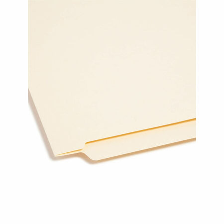 Smead Straight Tab Cut Legal Recycled End File Folder - 8 1/2’’ x 14’’ - 3/4’’ Expansion - 11 pt. - 2 Plys - Manila