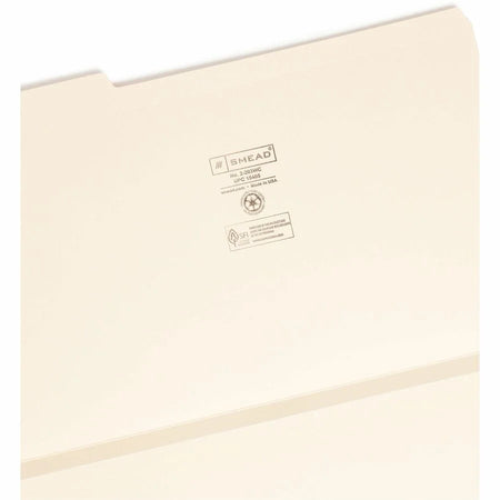 Smead Legal Recycled Expanding File - 1/3 Tab Cut 8.5’’ x 14’’ 1.5’’ Expansion - Files
