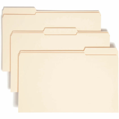 Smead Legal Recycled Expanding File - 1/3 Tab Cut 8.5’’ x 14’’ 1.5’’ Expansion - Files