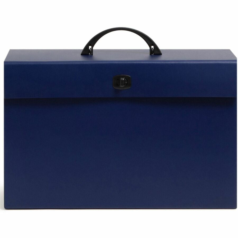 Smead Legal Recycled Expanding File - 8 1/2’’ x 14’’ - 19 Pocket(s) - Blue Green - 15% Paper - 1 Each - Files