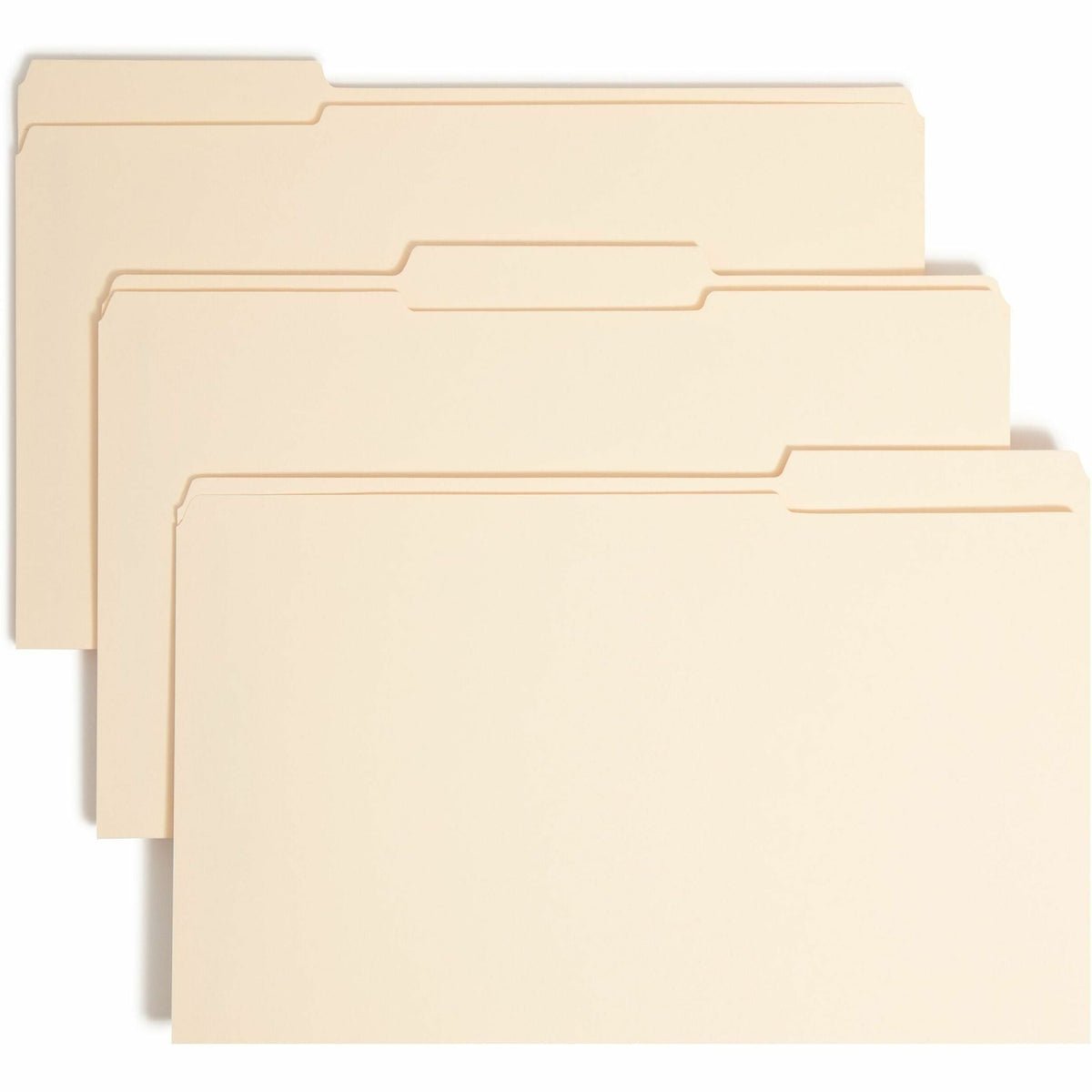 Smead 1/3 Tab Cut Legal Recycled Fastener Folder - 8 1/2’’ x 14’’ - 1 Expansion - 2 2B Fastener(s) - for - Folders