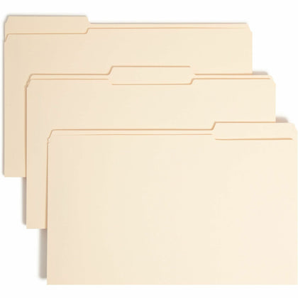 Smead Legal Recycled Fastener Folder - 1 1/2’’ Expansion - Top Tab - 50/Box - Folders