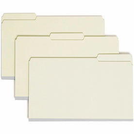 Smead 1/3 Tab Cut Legal Recycled Fastener Folder - 8 1/2’’ x 14’’ - 3’’ Expansion - 2 2S Fastener(s) - 2’’ for - Folders