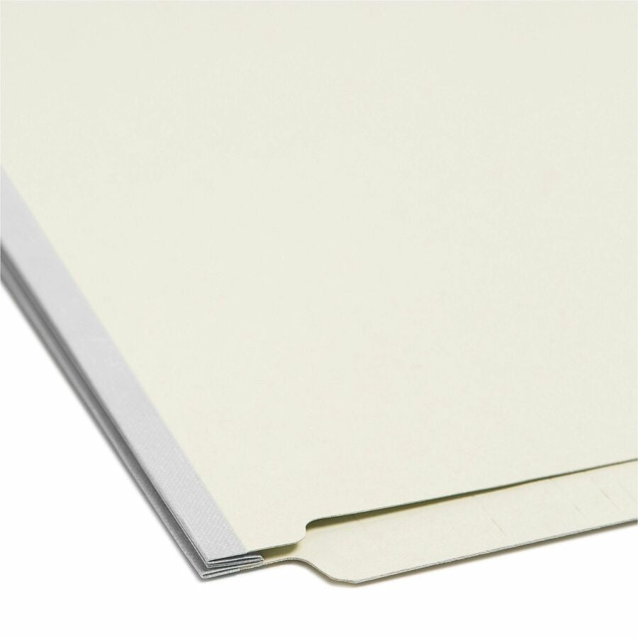 Smead Legal Recycled Fastener Folder - 8 1/2’’ x 14’’ - 1’’ Expansion - 2 2S Fastener(s) - 2’’ for - End Tab Location