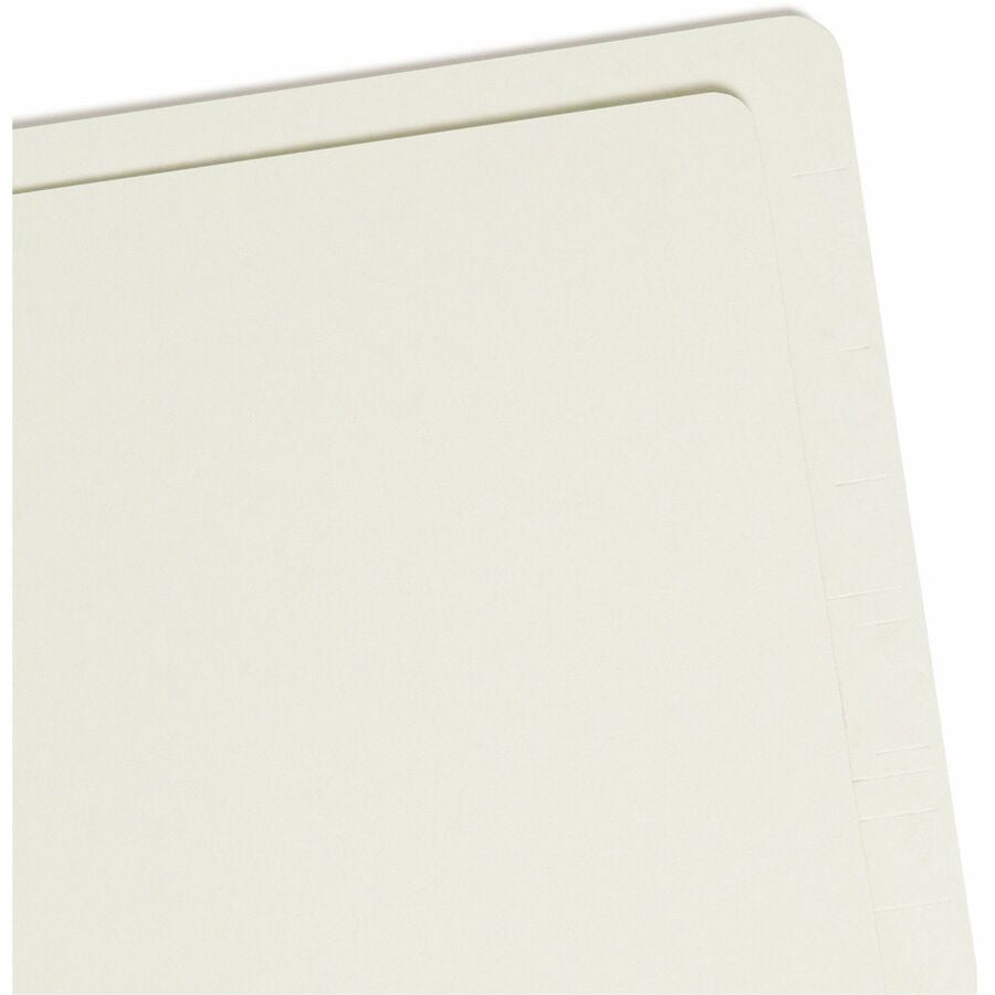 Smead Legal Recycled Fastener Folder - 8 1/2’’ x 14’’ - 1’’ Expansion - 2 2S Fastener(s) - 2’’ for - End Tab Location