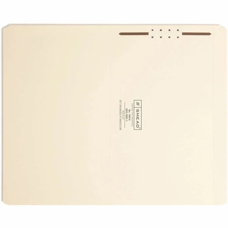Smead Legal Recycled Fastener Folder - 8.5’’ x 14’’ - Reinforced Tab - Folders