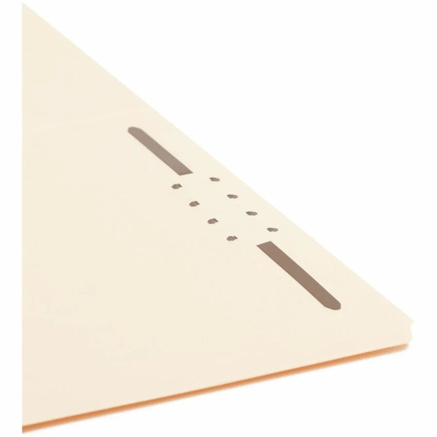 Smead Legal Recycled Fastener Folder - 8.5’’ x 14’’ - Reinforced Tab - Folders