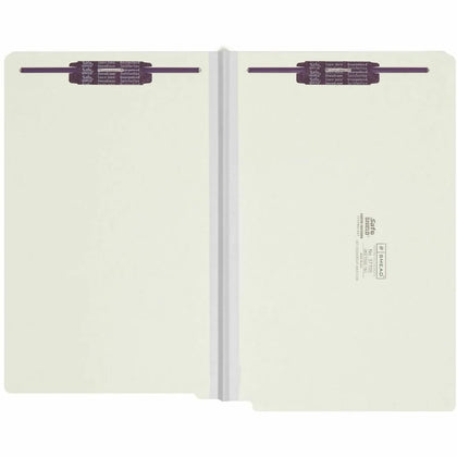 Smead Legal Recycled Fastener Folder: Heavy Duty 1’’ Expansion 25/Box - End Tab Folders