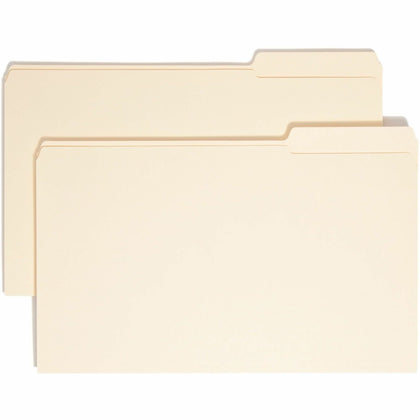 Smead Legal Recycled File Folders - 1/3 Tab Cut 8.5’’ x 14’’ 100/Box - Top