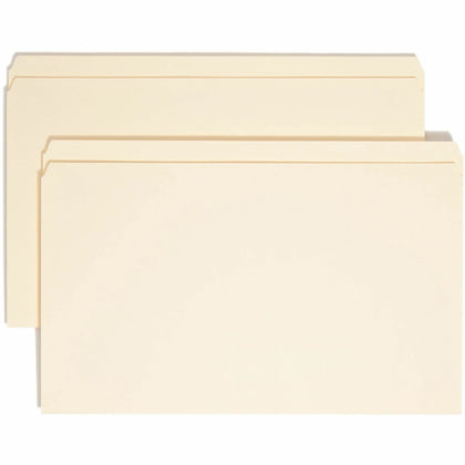 Smead Legal Recycled File Folders - 8.5’’ x 14’’ - 3/4’’ Expansion - 100/Box - Top Tab