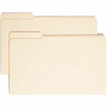 Smead Legal Recycled File Folders - Durable 1/3 Tab Cut - 100/Box - Top
