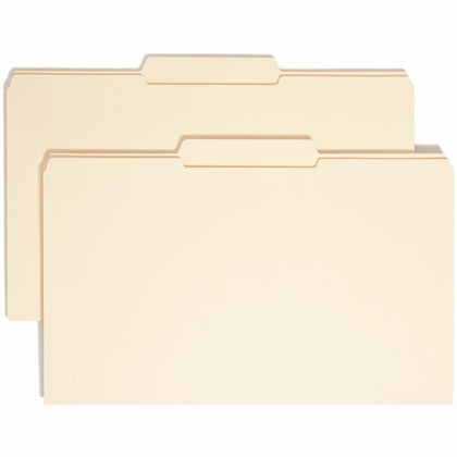 Smead Legal Recycled File Folders - Durable 1/3 Tab Cut - 100/Box - Top