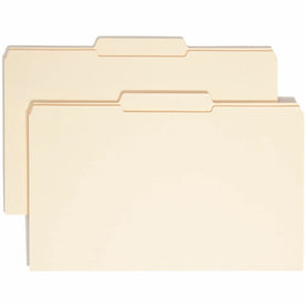Smead Legal Recycled File Folders - Durable 1/3 Tab Cut - 100/Box - Top