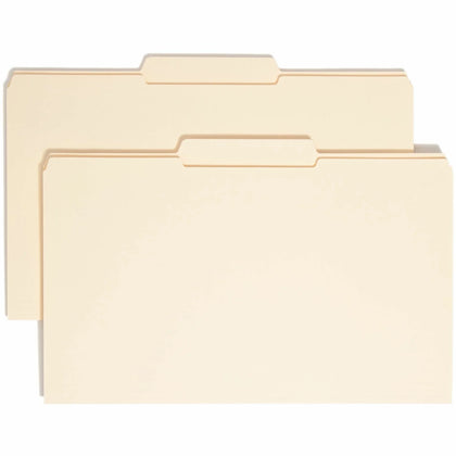 Smead Legal Recycled File Folders - Durable 1/3 Tab Cut - 100/Box - Top