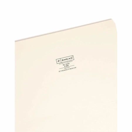 Smead Legal Recycled File Folders - Durable Top Tab 3/4’’ Expansion