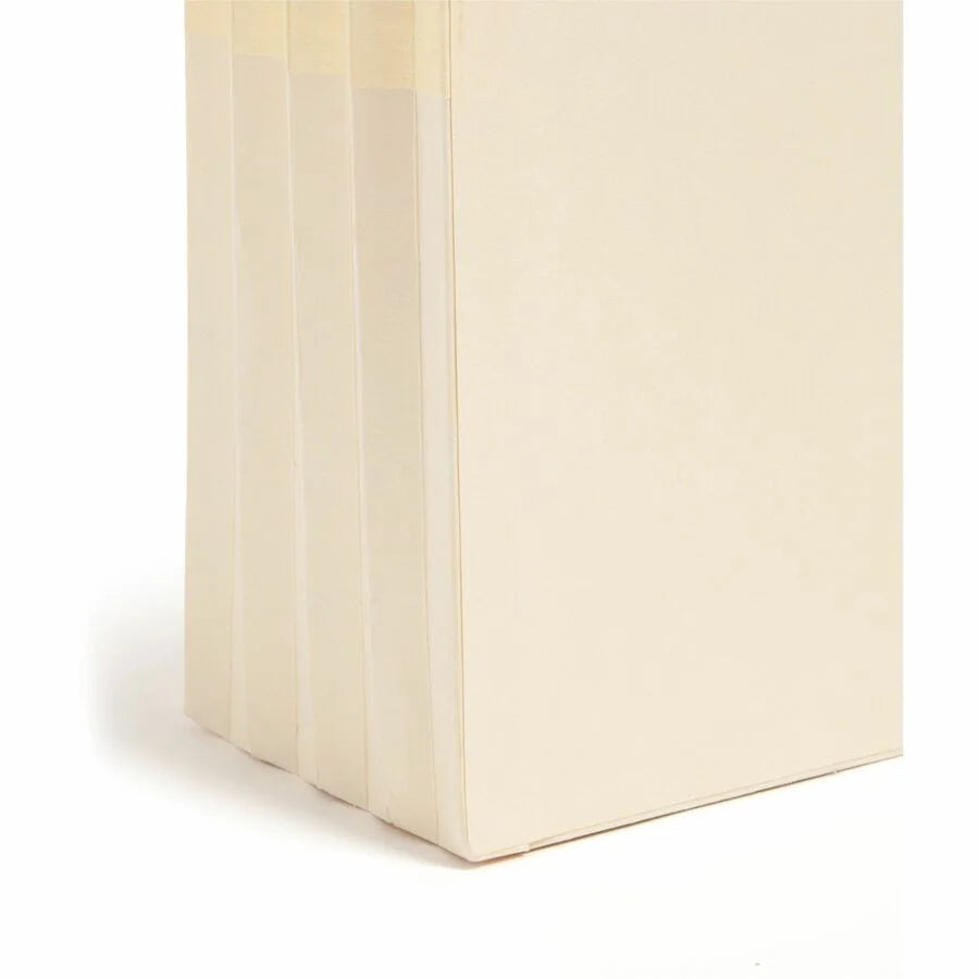 Smead Legal Recycled File Pocket - 3 1/2’’ Expansion - Tear Proof - 25/Box - End Tab Folders