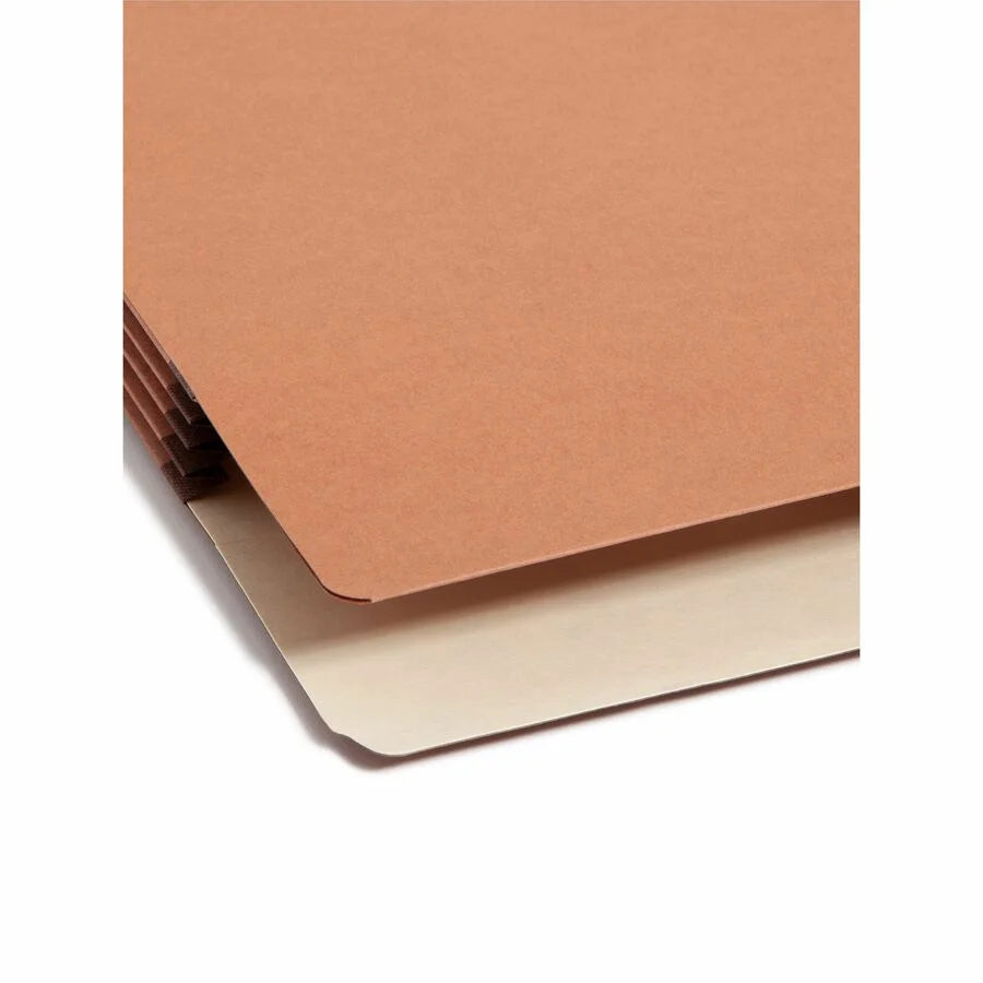 Smead Legal Recycled File Pocket - 3.5’’ Expansion - Tear Resistant - Redrope - Filing Jackets & Pockets