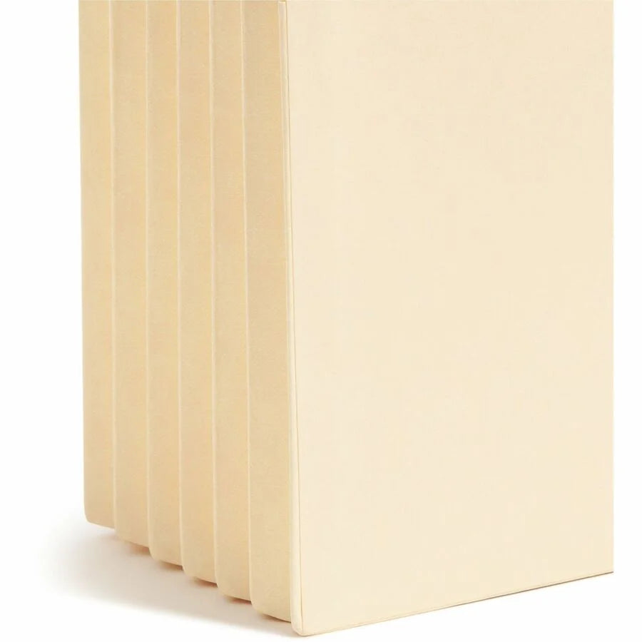 Smead Legal Recycled File Pocket - 5 1/4’’ Expansion - Reinforced Gusset - End Tab Folders