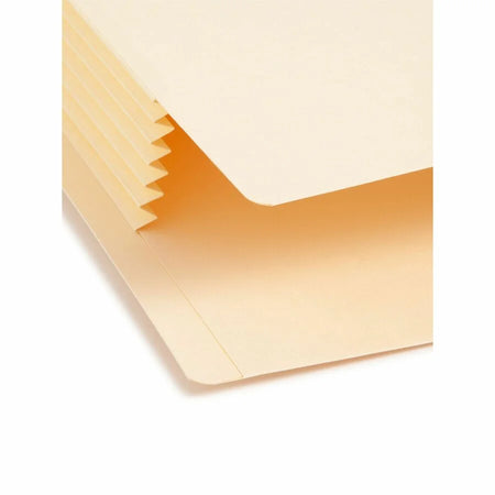 Smead Legal Recycled File Pocket - 5 1/4’’ Expansion - Reinforced Gusset - End Tab Folders