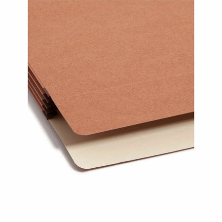 Smead Legal Recycled File Pocket - Redrope 3.5’’ Expansion - 25/Box - Filing Jackets & Pockets