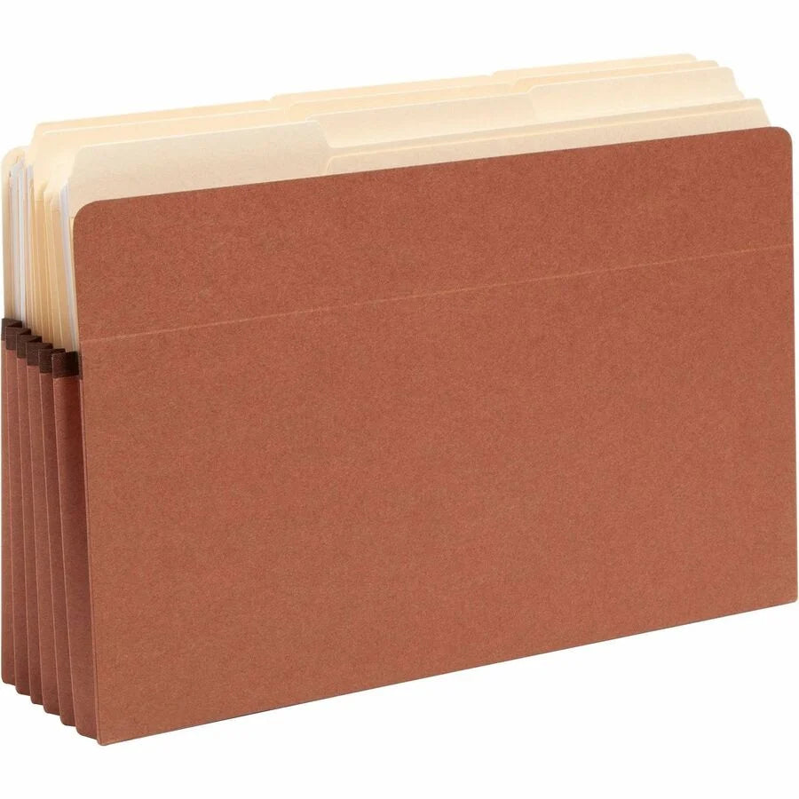 Smead Legal Recycled File Pocket - Redrope Tear Proof - 5.25’’ Expansion - Filing Jackets & Pockets