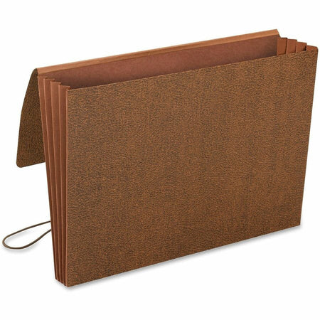 Smead Legal Recycled File Wallet - 8 1/2’’ x 14’’ - 3 Expansion - Redrope - Reinforced Gusset Elastic Closure Flap