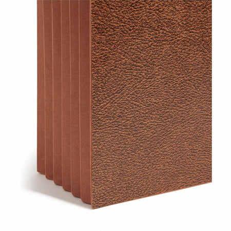 Smead Legal Recycled File Wallet - 8 1/2’’ x 14’’ - 5 1/4’’ Expansion - Redrope - Reinforced Gusset Tear Proof Elastic