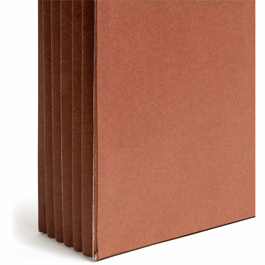 Smead Legal Recycled File Wallet: 8 1/2’’ x 14’’ 5 1/4’’ Expansion Redrope - 30% - 10/Box - Expanding Files