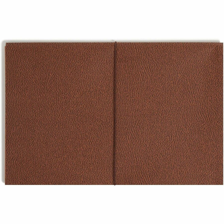 Smead Legal Recycled File Wallet - 8 1/2’’ x 14’’ - Capacity5 1/4’’ Expansion - 6 Pocket(s) - Redrope - 30% Paper - 10