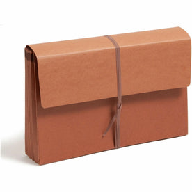Smead Legal Recycled File Wallet - 8 1/2’’ x 14’’ - Capacity3 Expansion - Redrope - 30% - 1 Each - Expanding Files
