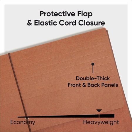 Smead Legal Recycled File Wallet: Redrope 5 1/4’’ Expansion - Expanding Files